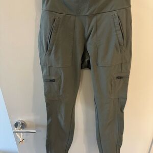 Athleta Olive Green Track Pants